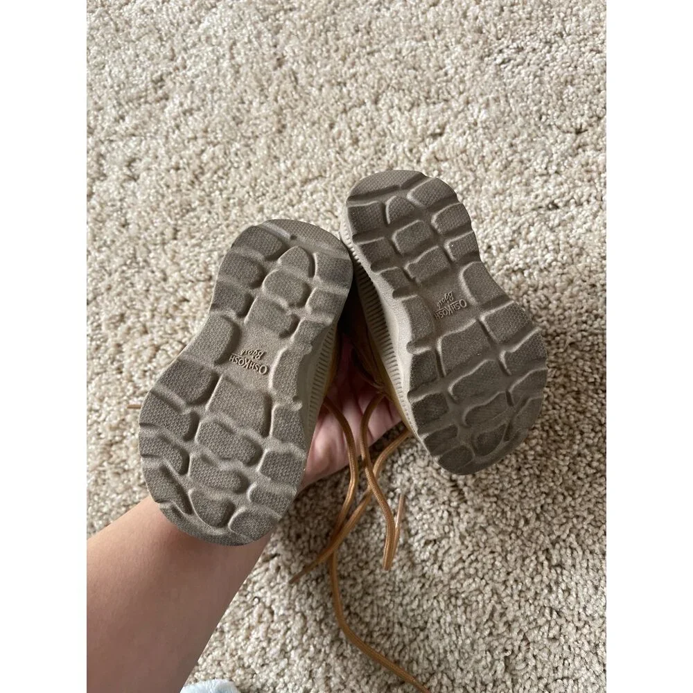 Oshkosh Boys 4‎ Months High Top Timberland Lace Up Boots